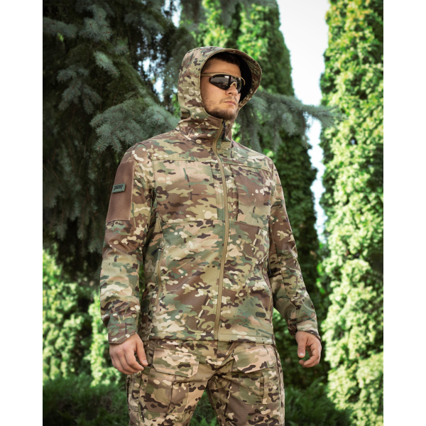 Куртка Softshell BEZET Falcon мультикам -