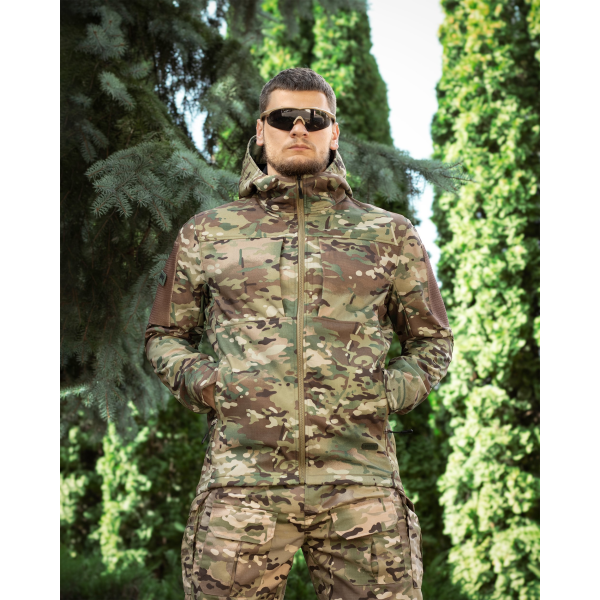 Куртка Softshell BEZET Falcon мультикам -