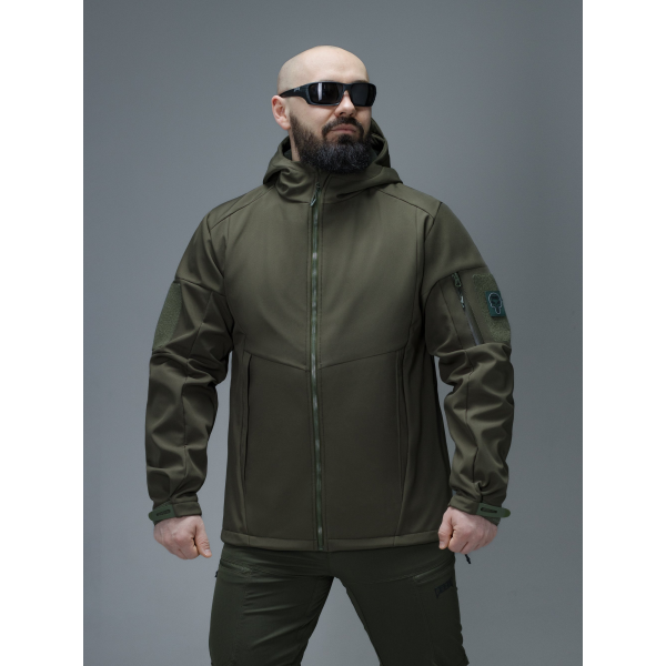 Куртка Softshell BEZET Робокоп GEN.III хакі -