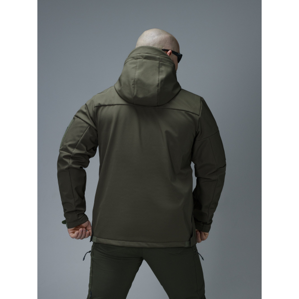 Куртка Softshell BEZET Робокоп GEN.III хакі -