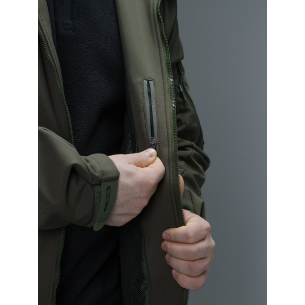 Куртка Softshell BEZET Робокоп GEN.III хакі -