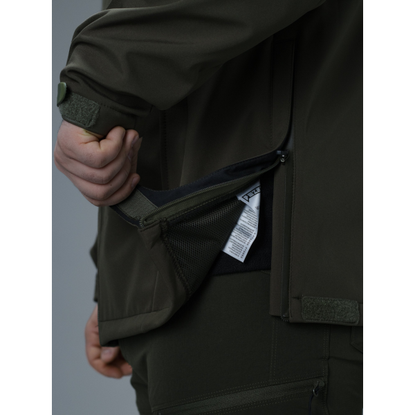 Куртка Softshell BEZET Робокоп GEN.III хакі -