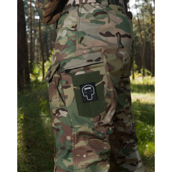 ТАКТИЧНИЙ КОМПЛЕКТ (КУРТКА SOFTSHELL BEZET РОБОКОП мультикам, БРЮКИ КАРГО ТАКТИЧНІ SOFTSHELL BEZET БАЙРАКТАР КАМУмультикамЛЯЖНИЙ) -