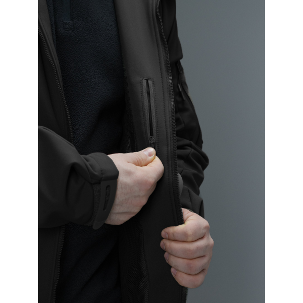 Куртка Softshell BEZET Робокоп GEN.III чорний -