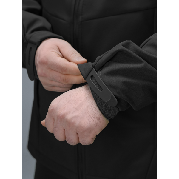 Куртка Softshell BEZET Робокоп GEN.III чорний -