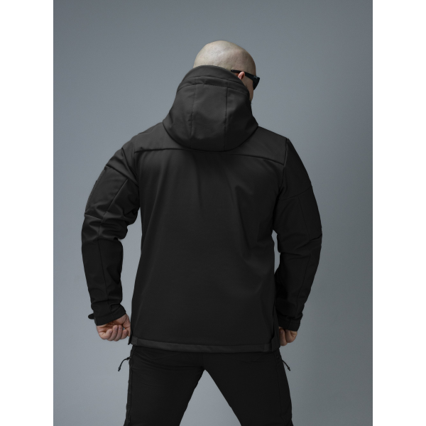 Куртка Softshell BEZET Робокоп GEN.III чорний -