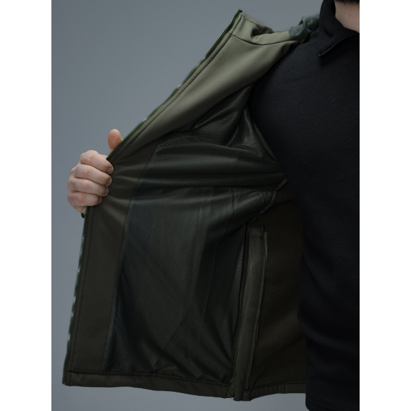 Куртка Softshell BEZET Робокоп GEN.III хакі -