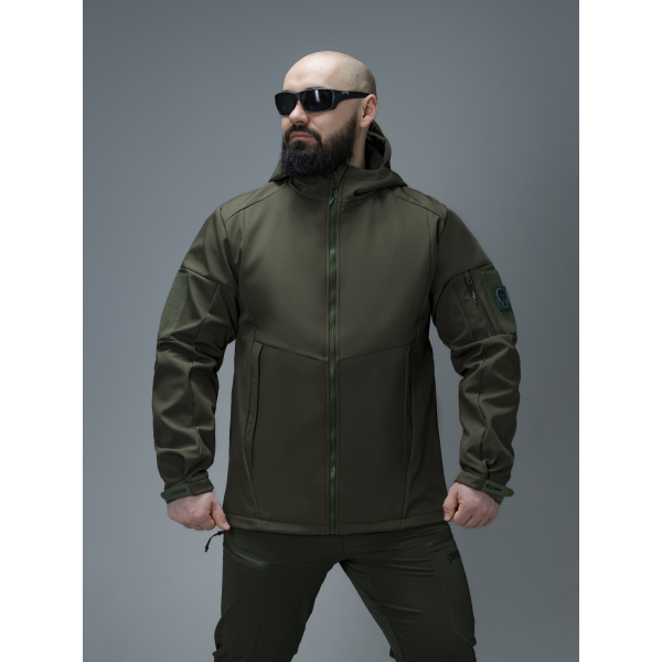 Куртка Softshell BEZET Робокоп GEN.III хакі -