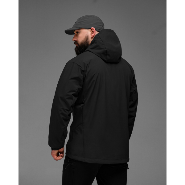 Куртка вітрівка BEZET WindBreaker чорний -