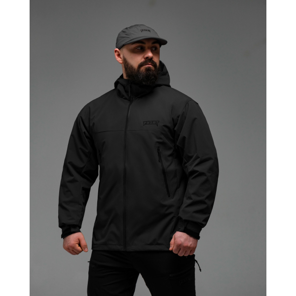 Куртка вітрівка BEZET WindBreaker чорний -