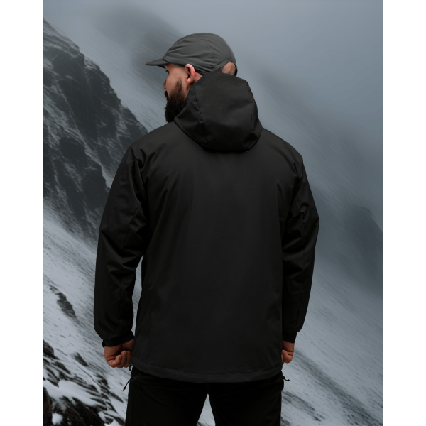 Куртка вітрівка BEZET WindBreaker чорний -