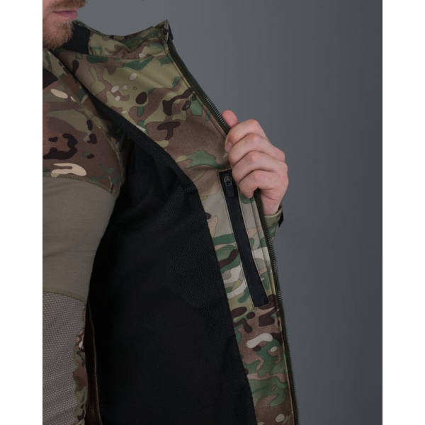 ТАКТИЧНИЙ КОМПЛЕКТ (КУРТКА SOFTSHELL BEZET РОБОКОП мультикам, БРЮКИ КАРГО ТАКТИЧНІ SOFTSHELL BEZET БАЙРАКТАР КАМУмультикамЛЯЖНИЙ) -