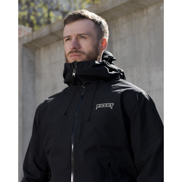 Куртка вітрівка BEZET ShieldTech чорний -