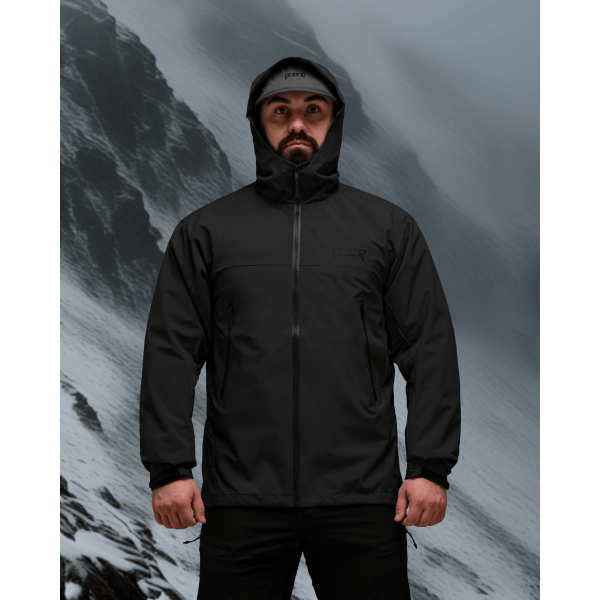 Куртка вітрівка BEZET WindBreaker чорний -