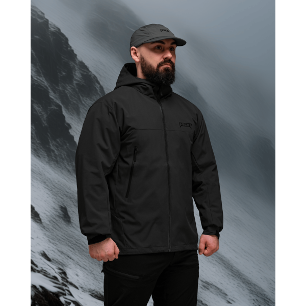 Куртка вітрівка BEZET WindBreaker чорний -