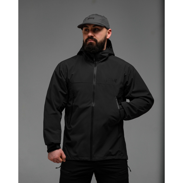 Куртка вітрівка BEZET WindBreaker чорний -