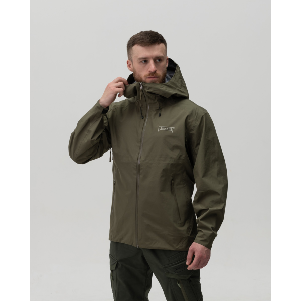 Куртка вітрівка BEZET ShieldTech хакі -