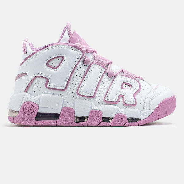 Nike Air More Uptempo 'White Rush Fuchsia' GS FN6976-100
