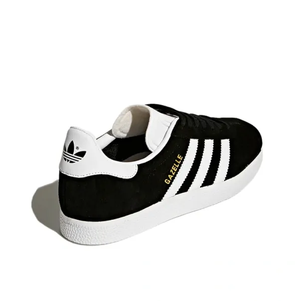 Adidas Gazelle Black White-Gold Metallic BA9595
