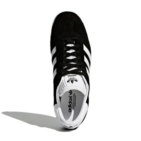 Adidas Gazelle Black White-Gold Metallic BA9595
