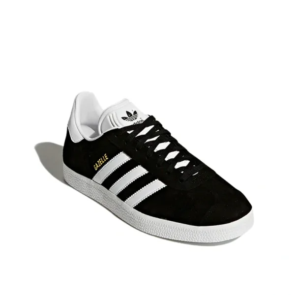 Adidas Gazelle Black White-Gold Metallic BA9595
