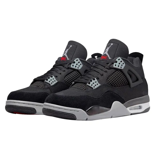 Jordan 4 Retro Black Canvas DH7138-006
