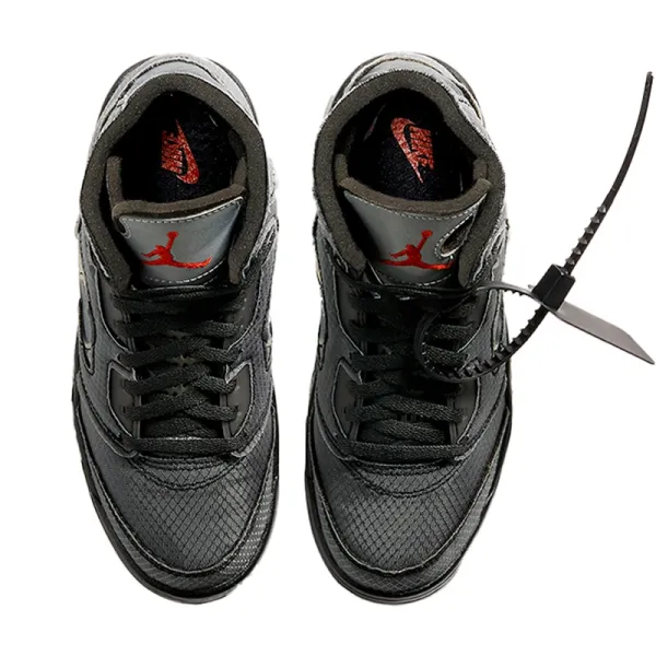 Jordan 5 Retro Off-White Black CV4827-001
