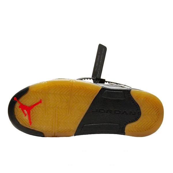 Jordan 5 Retro Off-White Black CV4827-001
