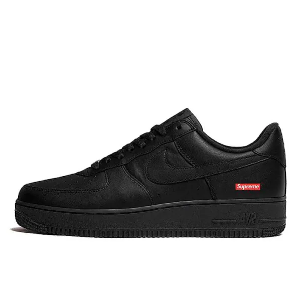 Nike Air Force 1 Low Supreme Black Cu9225-001