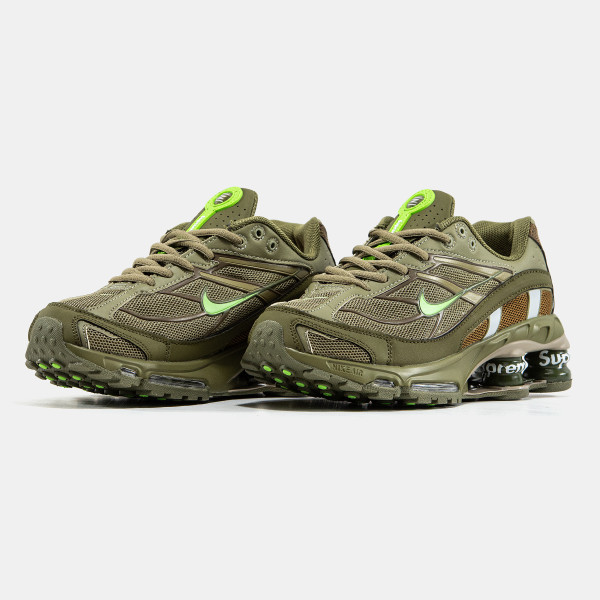 Supreme x Nike Shox Ride 2 Neutral Olive DN1615‑200
