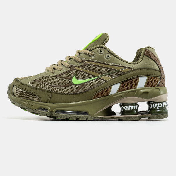Supreme x Nike Shox Ride 2 Neutral Olive DN1615‑200